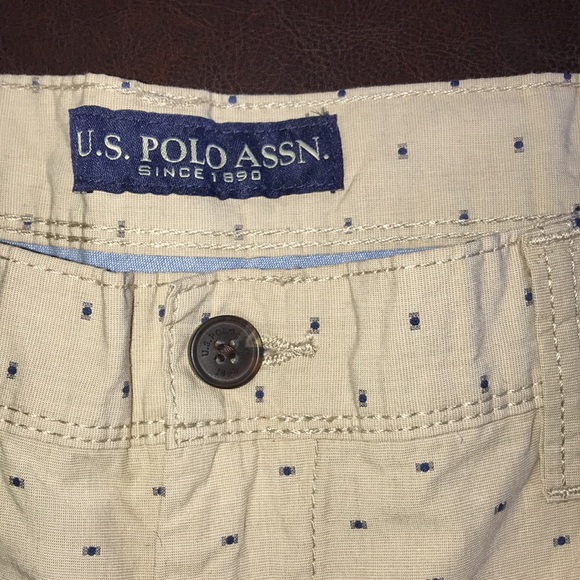 U.S. Polo Assn Mason Dot Twill Shorts, Sz 36, NWT! - Picture 8 of 12